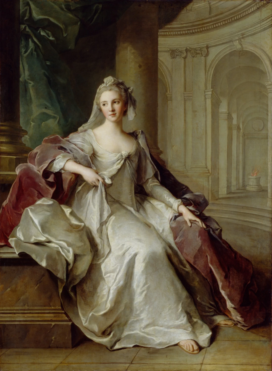 Madame Henriette de France come vestale - Detroit Institute of Arts